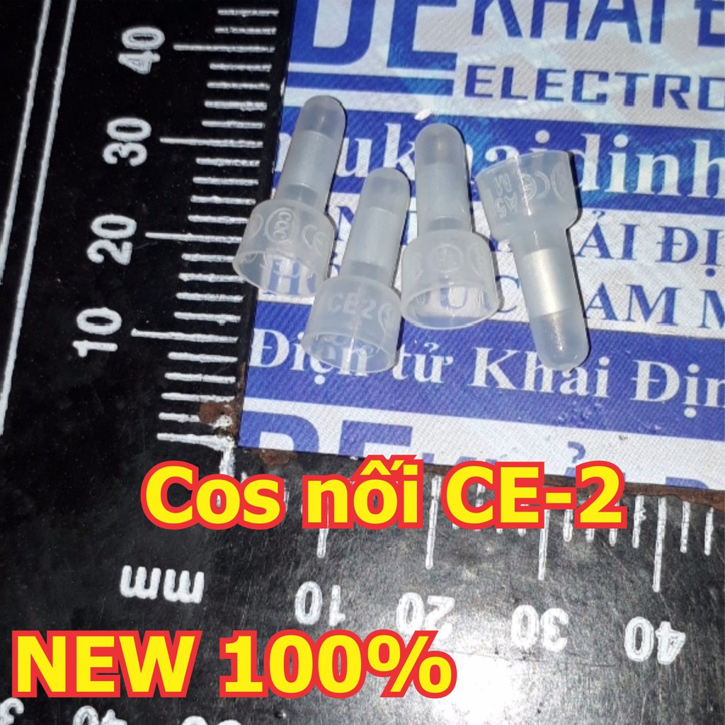 đầu cos nỗi dây điện màu trắng CE CE-1 / CE-2 / CE-5 kde5136