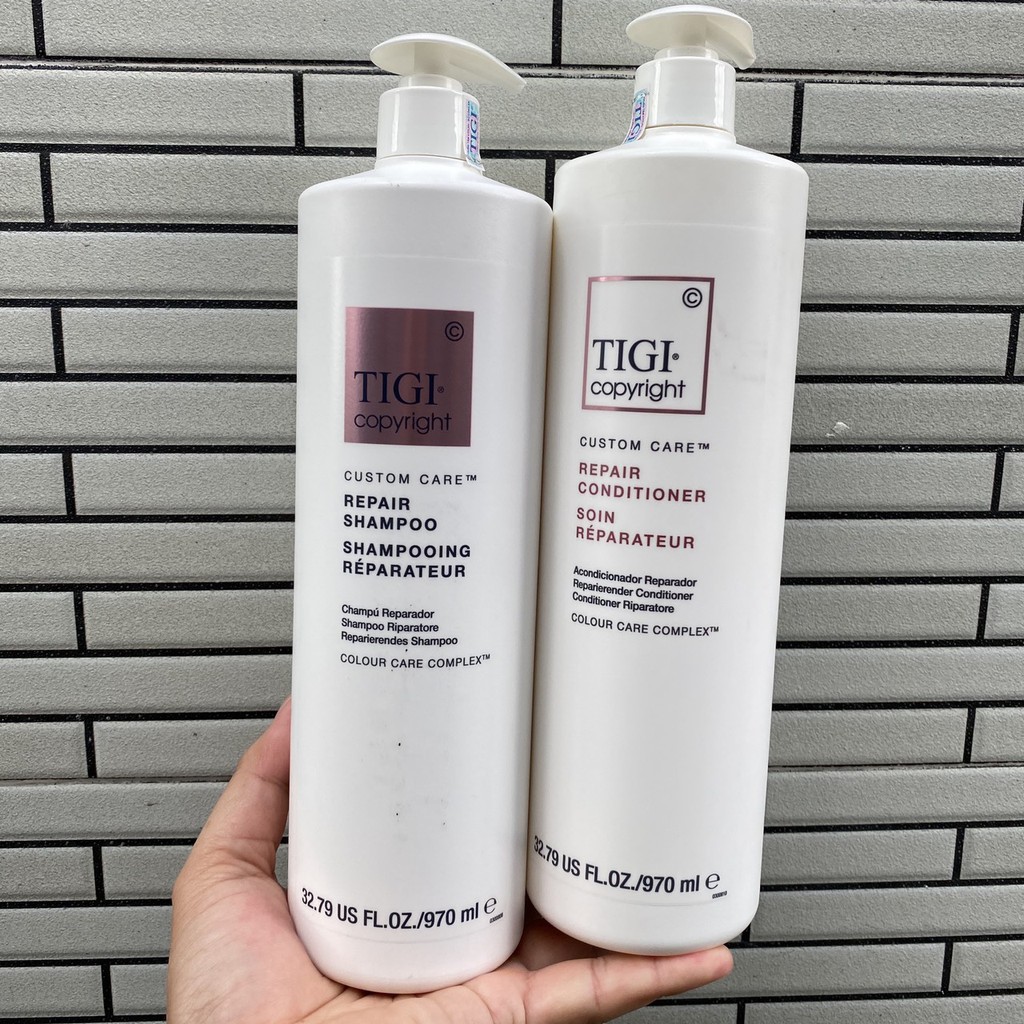 ✅[ TIGI ] DẦU GỘI PHỤC HỒI TIGI COPYRIGHT REPAIR 970ML CHÍNH HÃNG