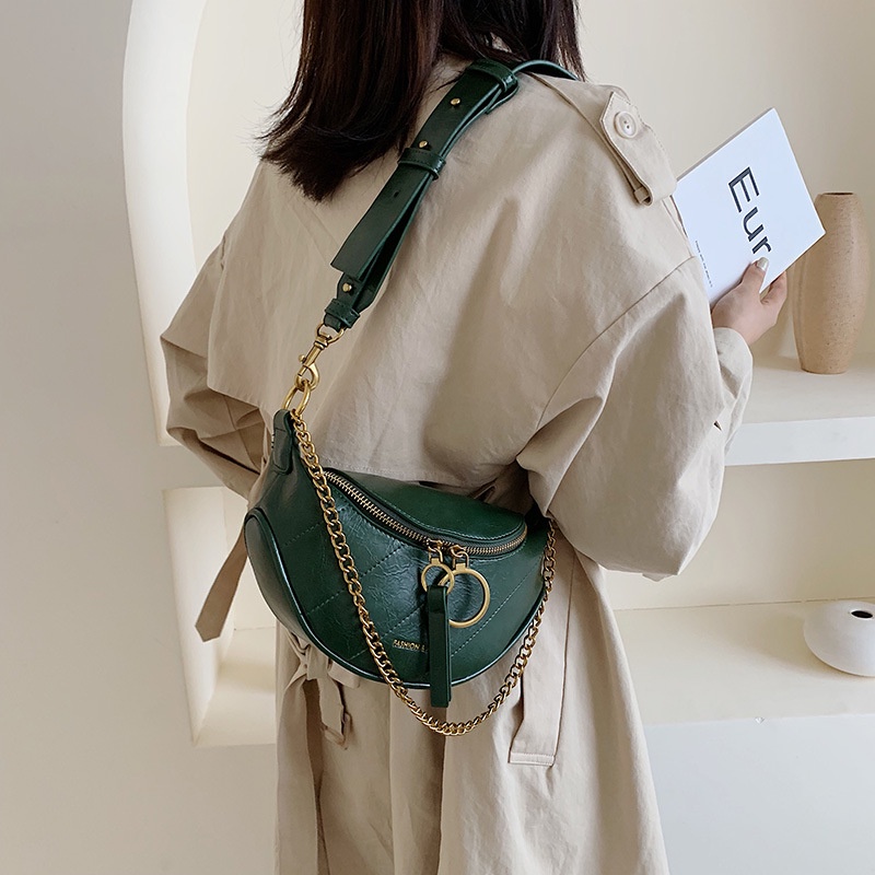Túi đeo chéo IELGY dễ phối đồ phong cách thời trang Hàn Quốc dành cho nữ