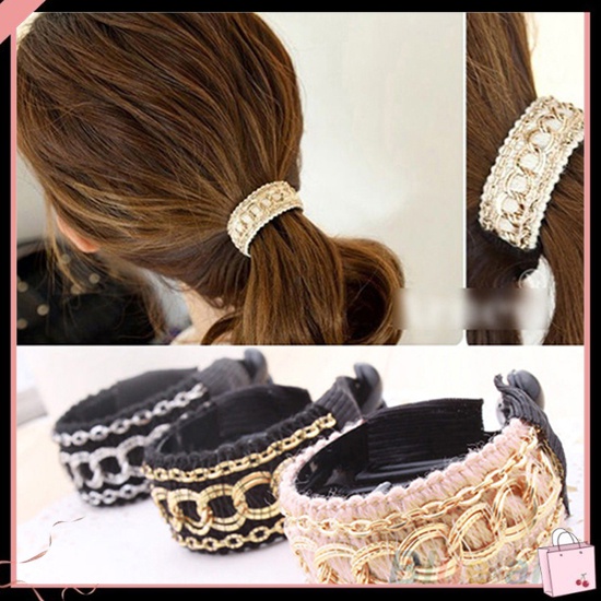 Kẹp Tóc Dây Xích Bằng Vải Thời Trang Cho Nữ