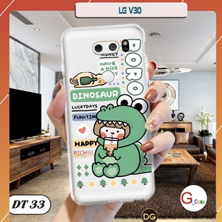 Ốp lưng điện thoại LG V30 dẻo trong in hình