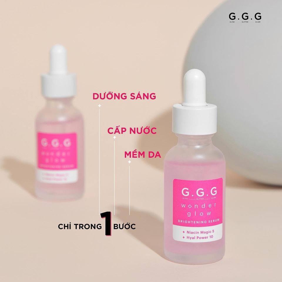 Tinh Chất Dưỡng Sáng Da G.G.G Wonder Glow Brightening Serum 30ml