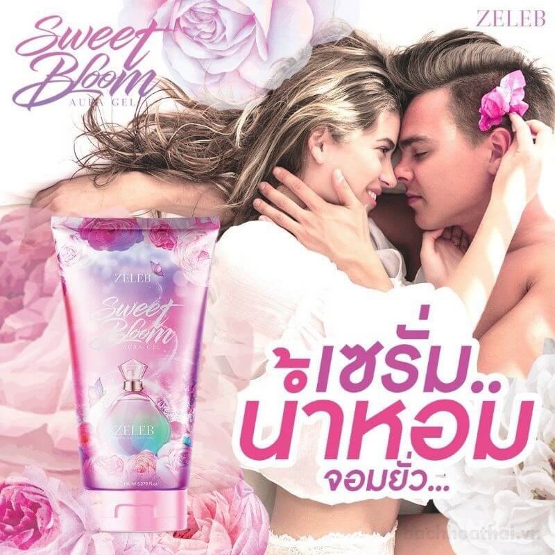 Zeleb Bloom Aura Gel Serum dưỡng da hương nước hoa Thái Lan