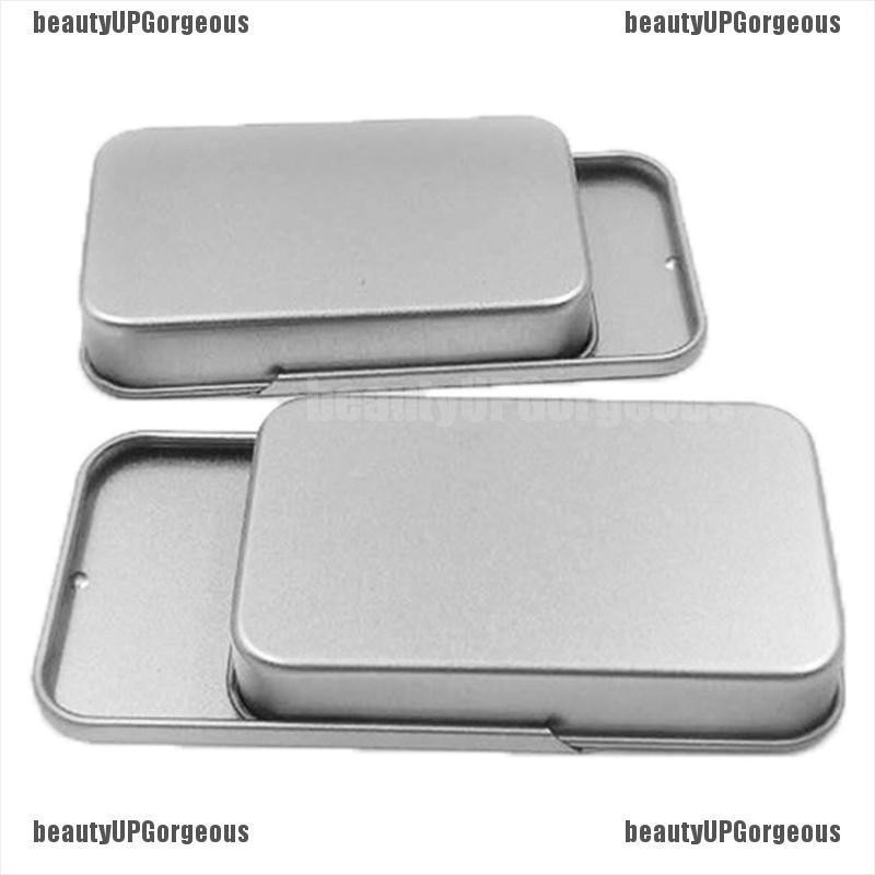 (Hàng Mới Về) Hộp Thiếc Đựng Son Dưỡng Kích Thước 8x5 X 1.5cm