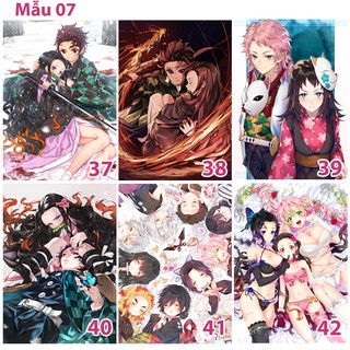 Poster / Tranh dán tường anime Kimetsu No Yaiba/ Thanh Gươm diệt Quỷ