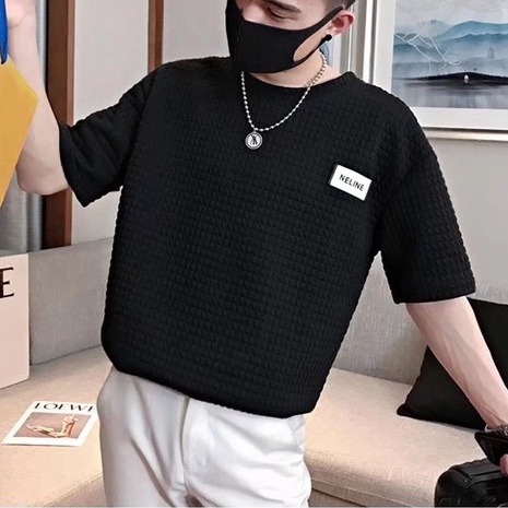 Áo Thun Tay Ngắn Màu Trơn Dáng Rộng Bằng Cotton Thời Trang Hàn Quốc Cho Nam Và Nữ fashion áo thun nam tay lỡ simple áo thun nam đẹp Hàn Quốc áo phông rộng áo phông nam form rộng