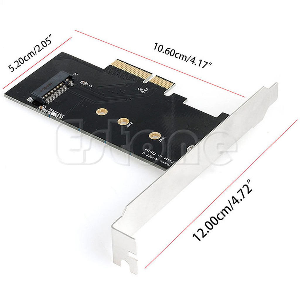 Card Chuyển Đổi PCI-E x4 for M.2 NGFF SSD XP941 SM951 PM951 M6E 950 PRO SSD New, thương hiệu mơi 100%, chất lượng cao