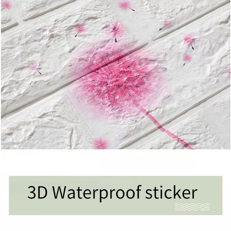 Hình nền Dinding Wall Sticker Gạch Foam Hình nền không thấm nước Thiết kế trang trí nội thất cho phòng ngủ | BigBuy360 - bigbuy360.vn