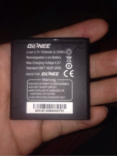 Pin Gionee Lotus 1500mAh
