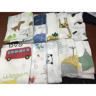 Khăn Sữa Cho Bé Sơ Sinh (Set 10) Khăn Sữa Aden