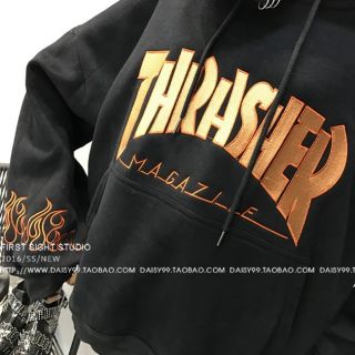 Áo hoodie ulzzang lửa