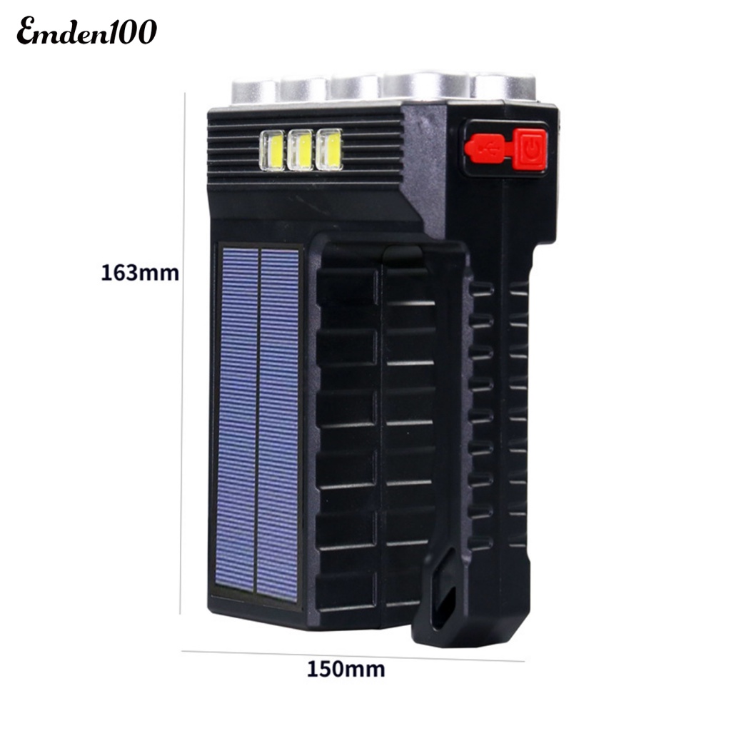Đèn Pin LED Cầm Tay Chiếu Sáng Ngoài Trời Cổng Sạc USB