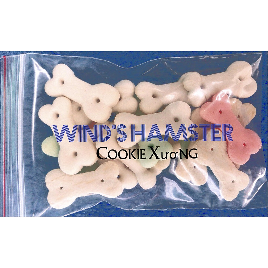 (Siêu rẻ) Cookie xương + hình gấu ( mài răng hamster ).