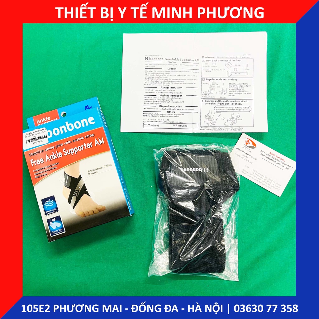 Đai cổ chân BONBONE cao cấp
