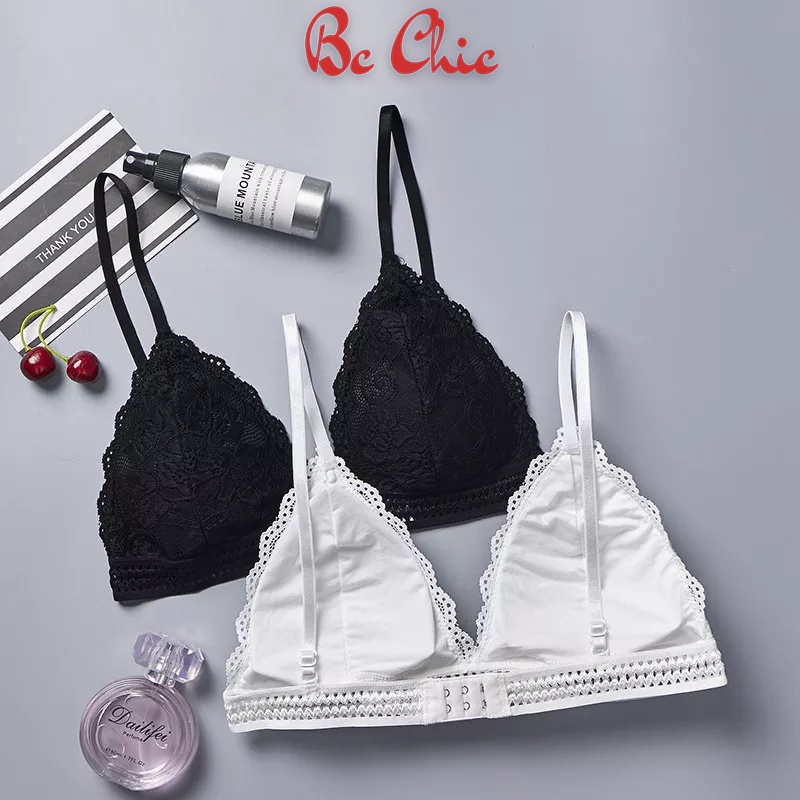 BRA REN HOA MỀM NHẸ SIÊU THOÁNG CỰC XINH B7311 BC_CHIC LINGERIE