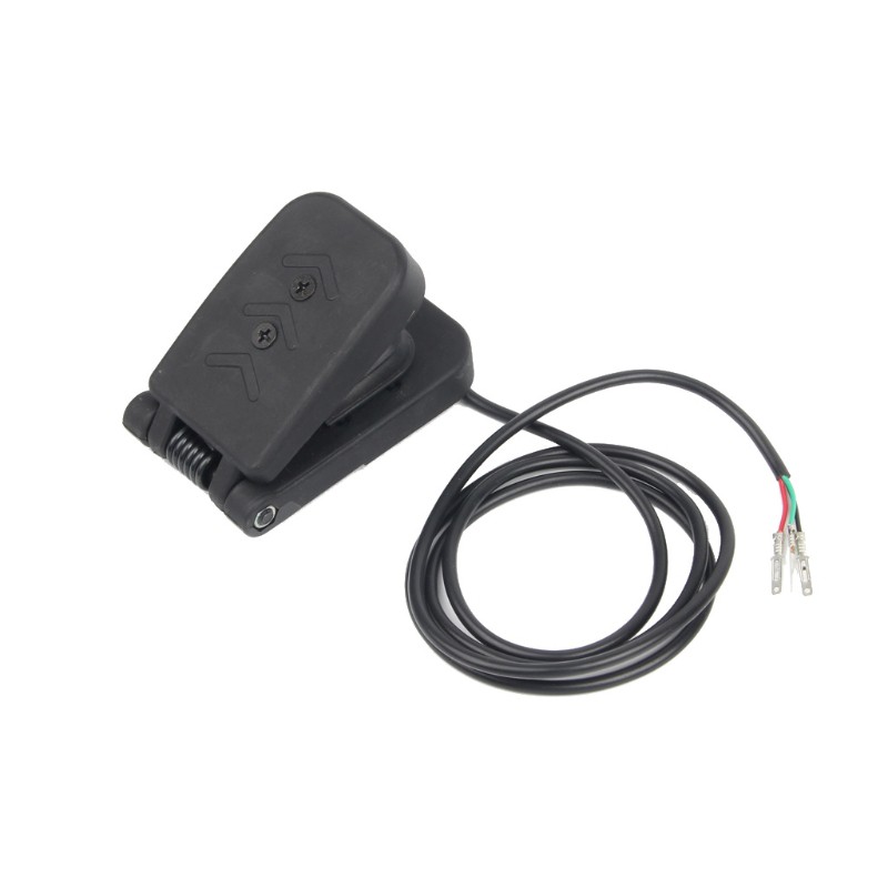 Bộ chân ga và chân ga cho xe tay ga điện màu đen