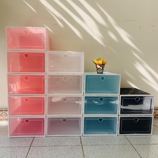 Hộp Đựng Giày Nắp Nhựa Cứng Loại 1 SIZE LỚN, Tủ Giày, Kệ Giày Dép Giá Rẻ