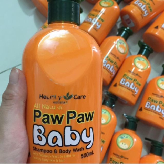 [ SẢN PHẨM TỐT ] Sữa tắm gội Paw Paw Baby Healthy Care Úc dành cho bé [ CAM KẾT BÁN HÀNG CHẤT LƯỢNG ]