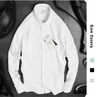 Áo sơ mi nam Z.ra chuẩn xuất, sơmi nam vải lụa cotton cao cấp co dãn mặc cực kì thoải mái, form slim chuẩn đầy đủ tag má
