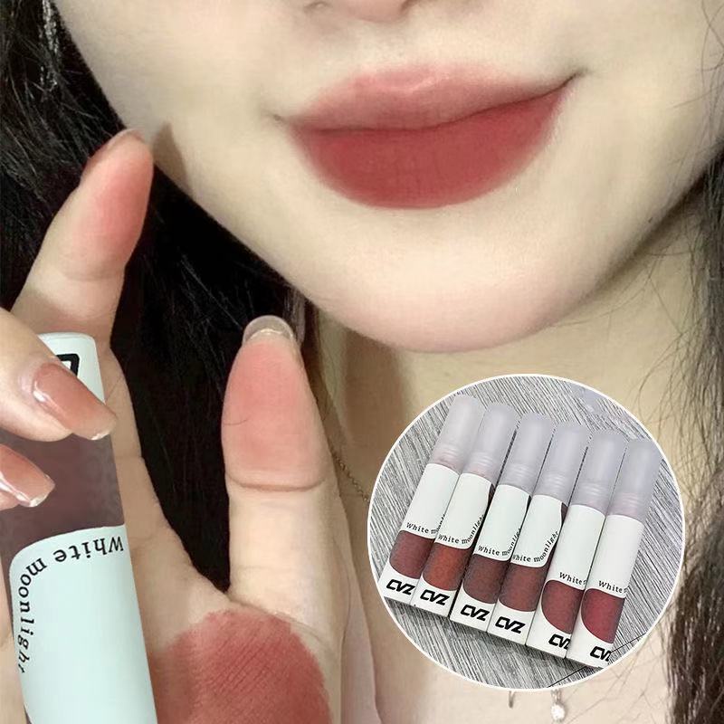 [Hàng mới về] Son Kem Lì CVZ Mềm Mịn Chống Thấm Nước Khô Môi Lâu Trôi Hàng Nội Địa Trung