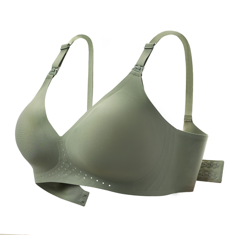 Áo ngực cho bé uống sữa không có lỗ cúp ngực dành mẹ bầu size S-XL