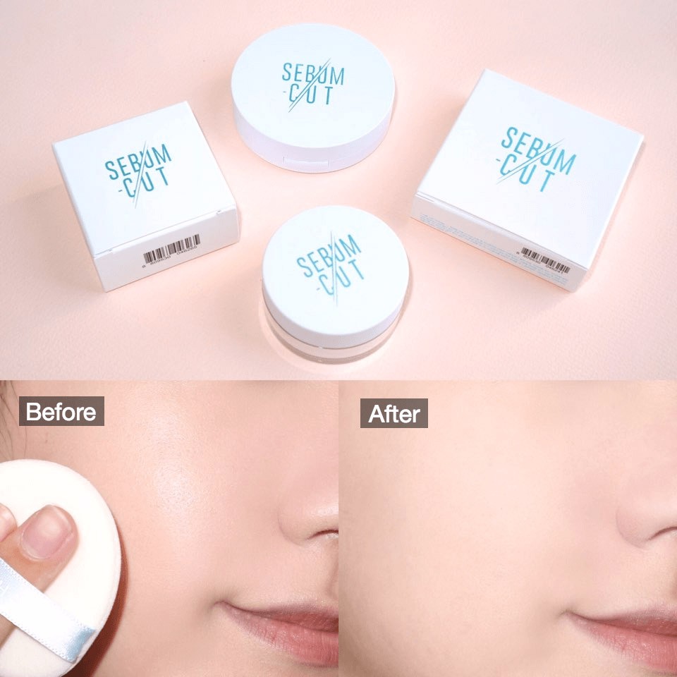 Missha Phấn Phủ Dạng Bột Mịn Nhẹ Kiềm Dầu, Sáng Da Sebum Cut Powder 5g