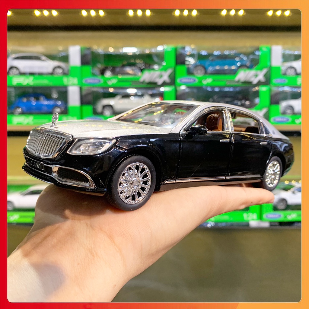 Xe mô hình Mercedes Benz Maybach S600 tỉ lệ 1:24 CHEZHI