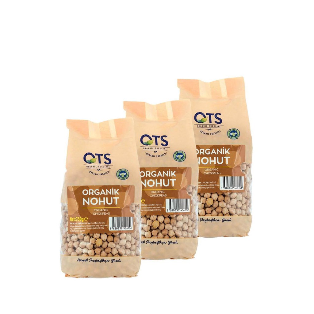 [OTS Organik]Đậu gà hữu cơ (Organic Chickpeas) - 750g