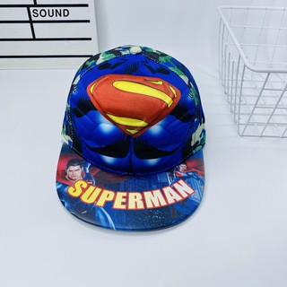Mũ cho bé trai, nón lưỡi trai cho bé chữ S - SuperMan in hình nổi 3D nét đẹp