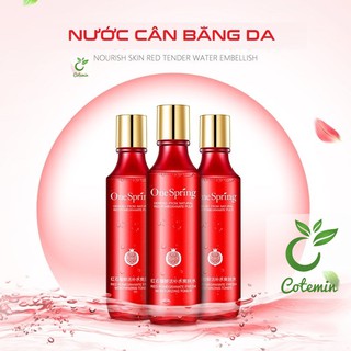 Nước hoa hồng toner ONE SPRING lựu đỏ