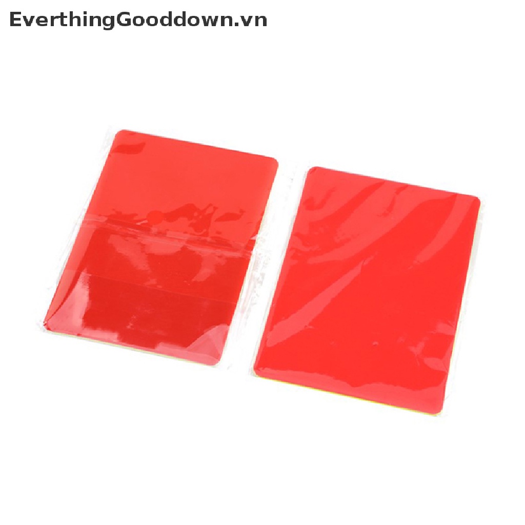 Everthinggooddown Thẻ Ghi Lại Trọng Tài Bóng Đá Màu Đỏ Và Vàng