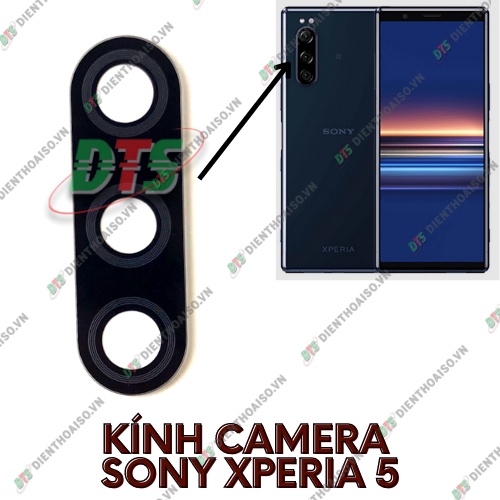 Kính camera sony xperia 5 kèm keo dán