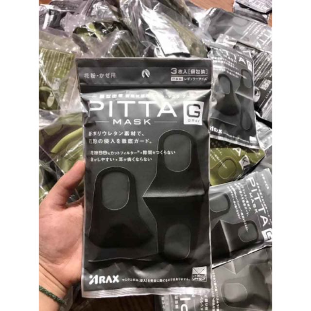 ( cam kết Hàng chuẩn Bill) Set 3 chiếc Khẩu trang pitta nhật bản | BigBuy360 - bigbuy360.vn
