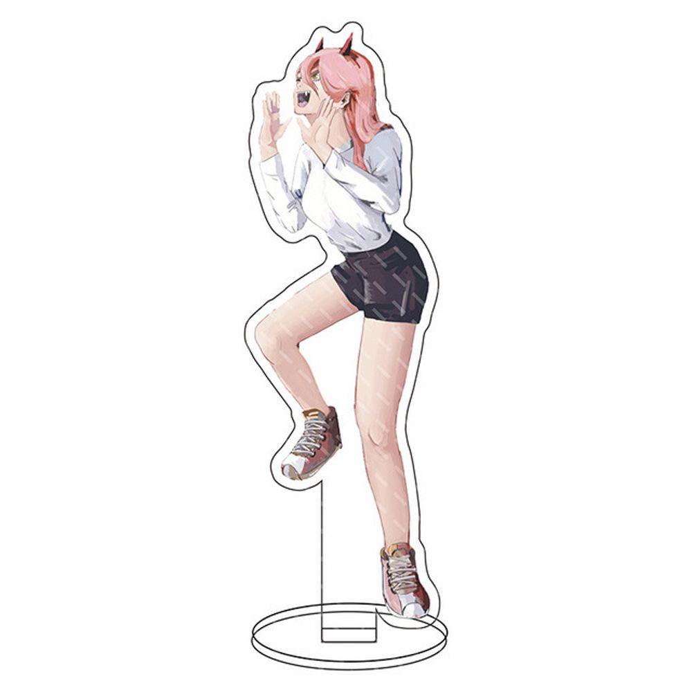 DARNELL Mô Hình Nhân Vật Hoạt Hình Anime Bằng Acrylic Trong Suốt Để Bàn Trang Trí