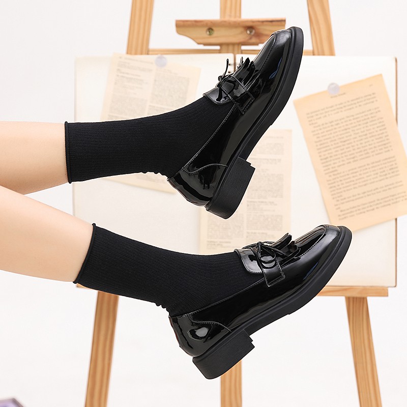 Giày Lười Da Bóng Thời Trang Dành Cho Nữ | BigBuy360 - bigbuy360.vn