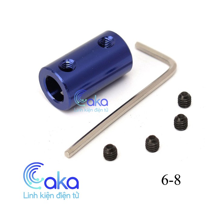 Khớp nối trục động cơ 6mm-8mm(Xanh)