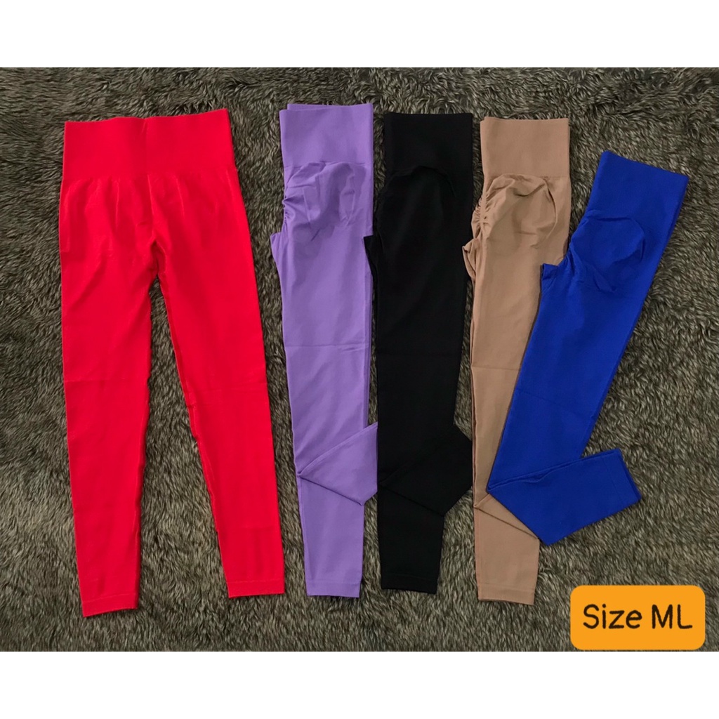 Quần Tập Gym Yoga Thể Thao Nữ, Quần Dài Mitao Chun Mông Dệt Kim Nhiều Màu Bin Sports Q145