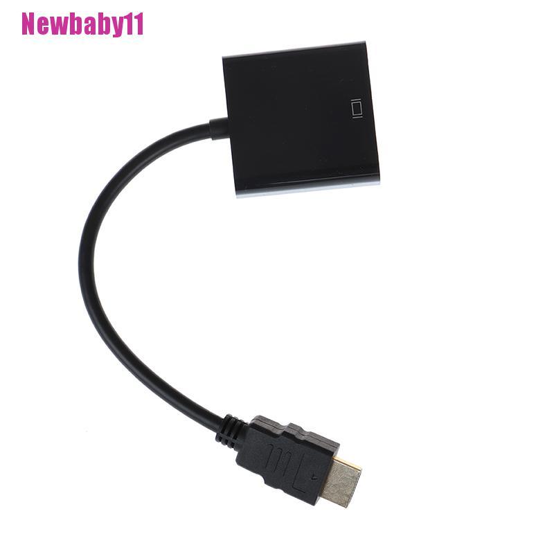 Cáp ChuyểN ĐổI HDMI Sang VGA MàU Đen Newbaby11