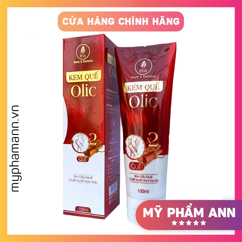 Kem Quế Tan Mỡ Nano Ép Lạnh Olic Chính Hãng - Công Nghệ Nano ép lạnh - 8936144810347