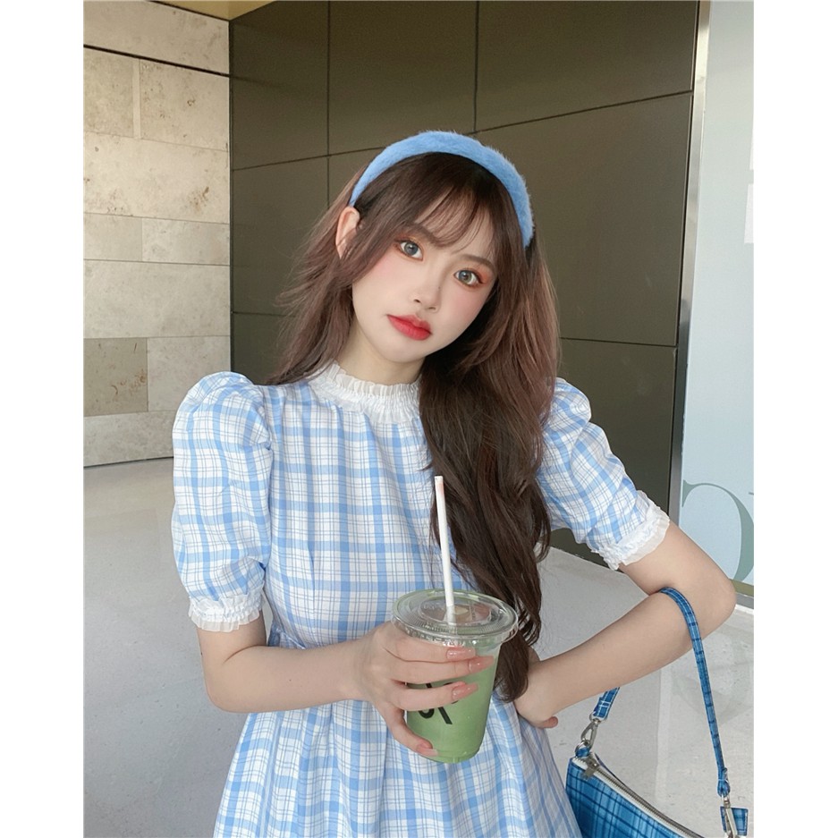 [HOT TREND] ĐẦM BABY KẺ SỌC XANH DƯƠNG [Sẵn ] | BigBuy360 - bigbuy360.vn