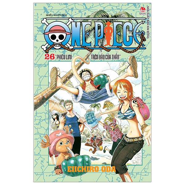 Sách - One Piece Tập 26: Phiêu Lưu Trên Đảo Của Thần (Tái Bản 2020)