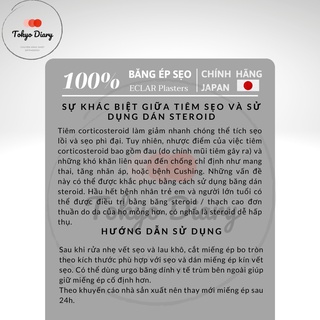 Miếng dán ép sẹo lồi Nhật (ECLAR PLASTER)