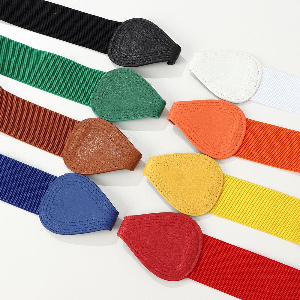 Thắt Lưng Nữ Bản Rộng Co Giãn Có Móc Hình Nơ