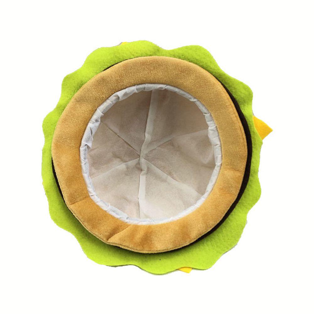 TWINKLE Mũ Beret Bằng Vải Không Dệt Hình Hamburger Thời Trang Sáng Tạo