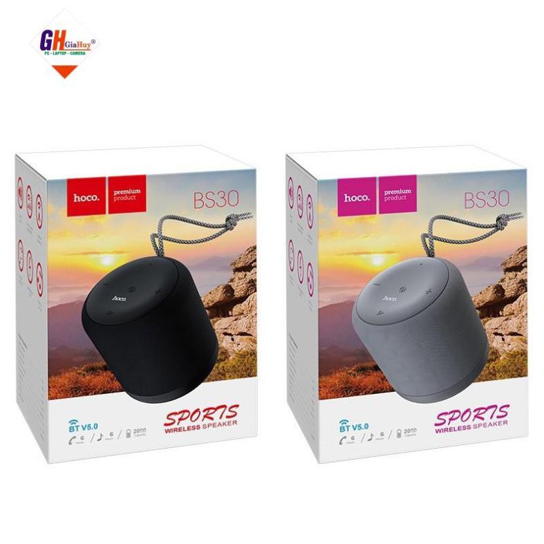 Loa Bluetooth Hoco BS30 kiểu dáng thể thao - Hàng chính hãng