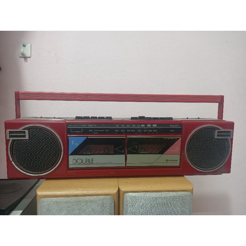 bán nhanh e đài cassette Radio bãi nhật đỏ