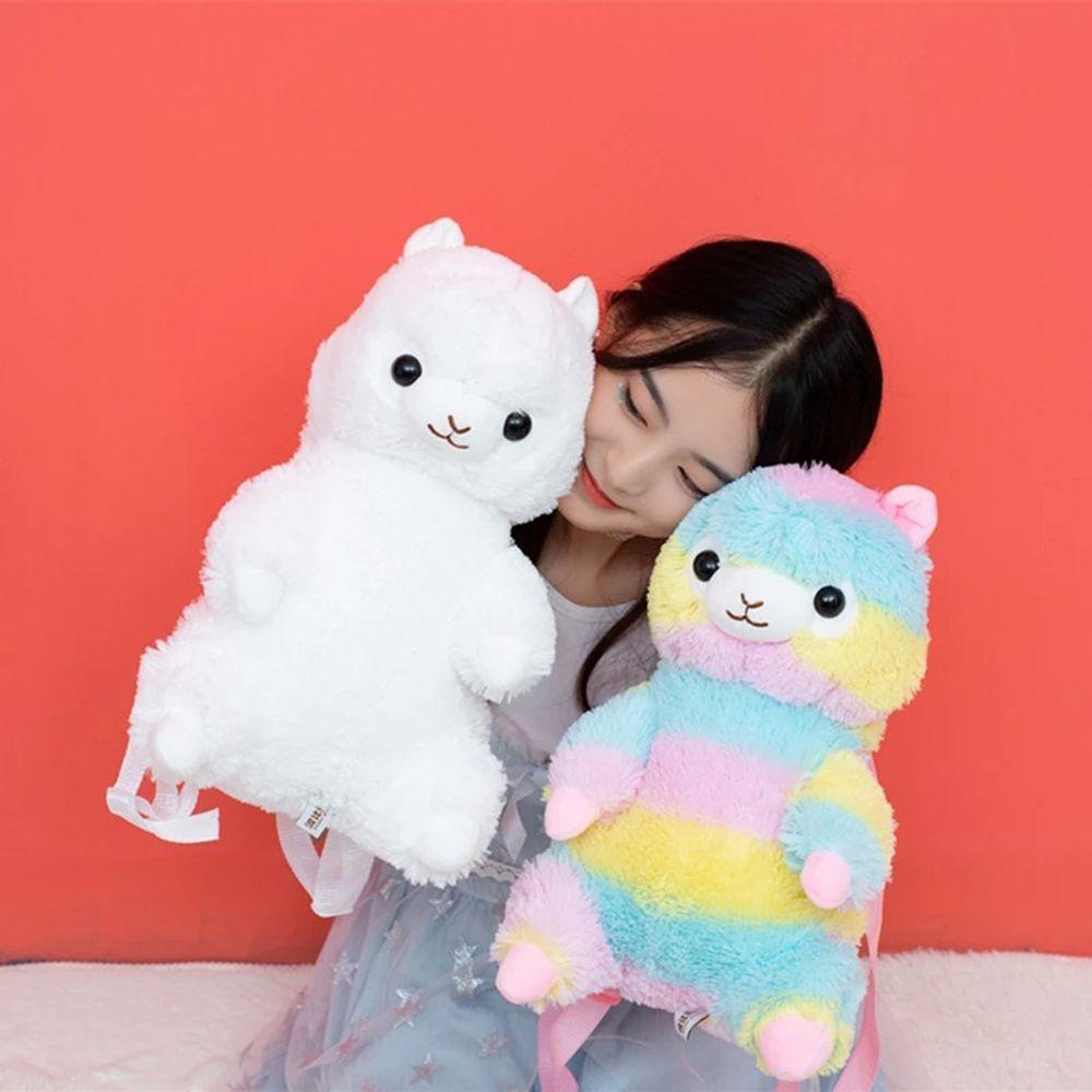 Balo Hình Lạc Đà Alpaca Nhồi Bông Mềm Mại Dành Cho Trẻ Em