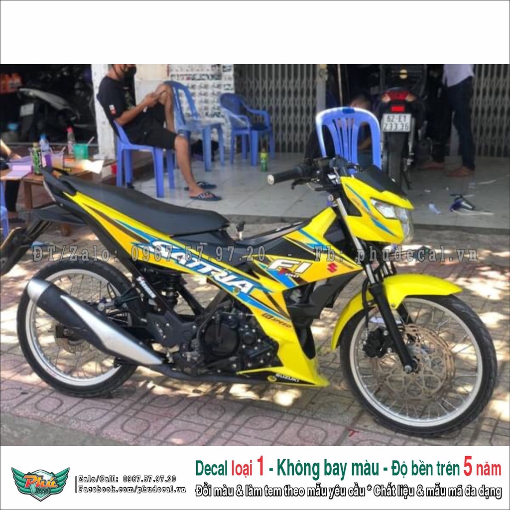 Tem rời Satria vàng (2)