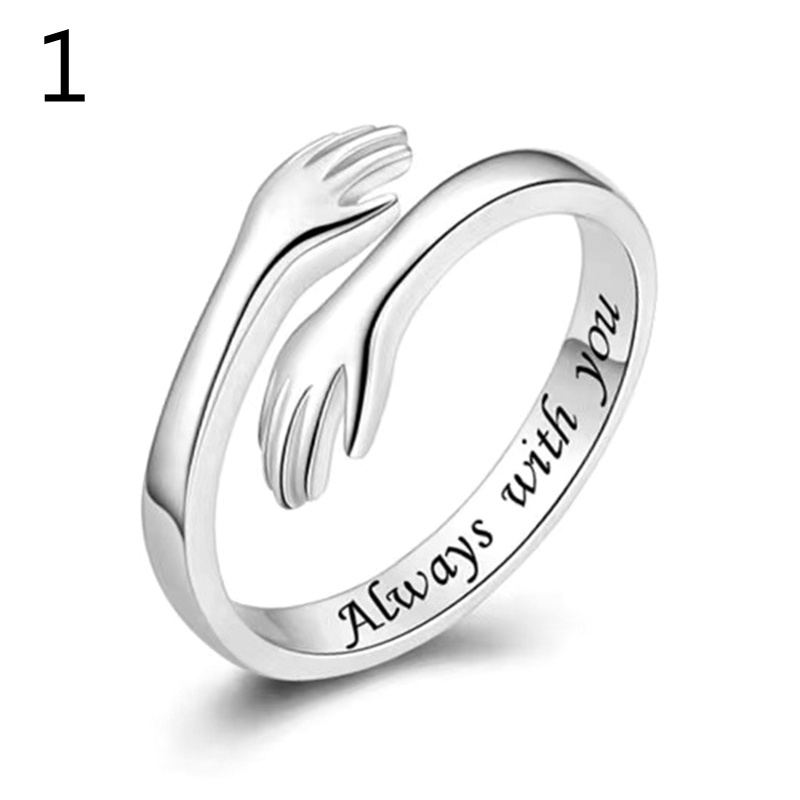 San * Nhẫn Ôm Tay Có Thể Điều Chỉnh Sáng Tạo Phong Cách Âu Mỹ Cho Nữ Rin