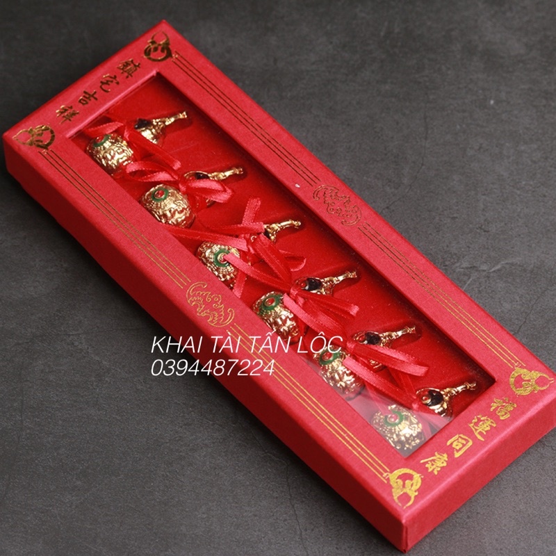 Bộ 6 hồ lô bát quái phong thủy